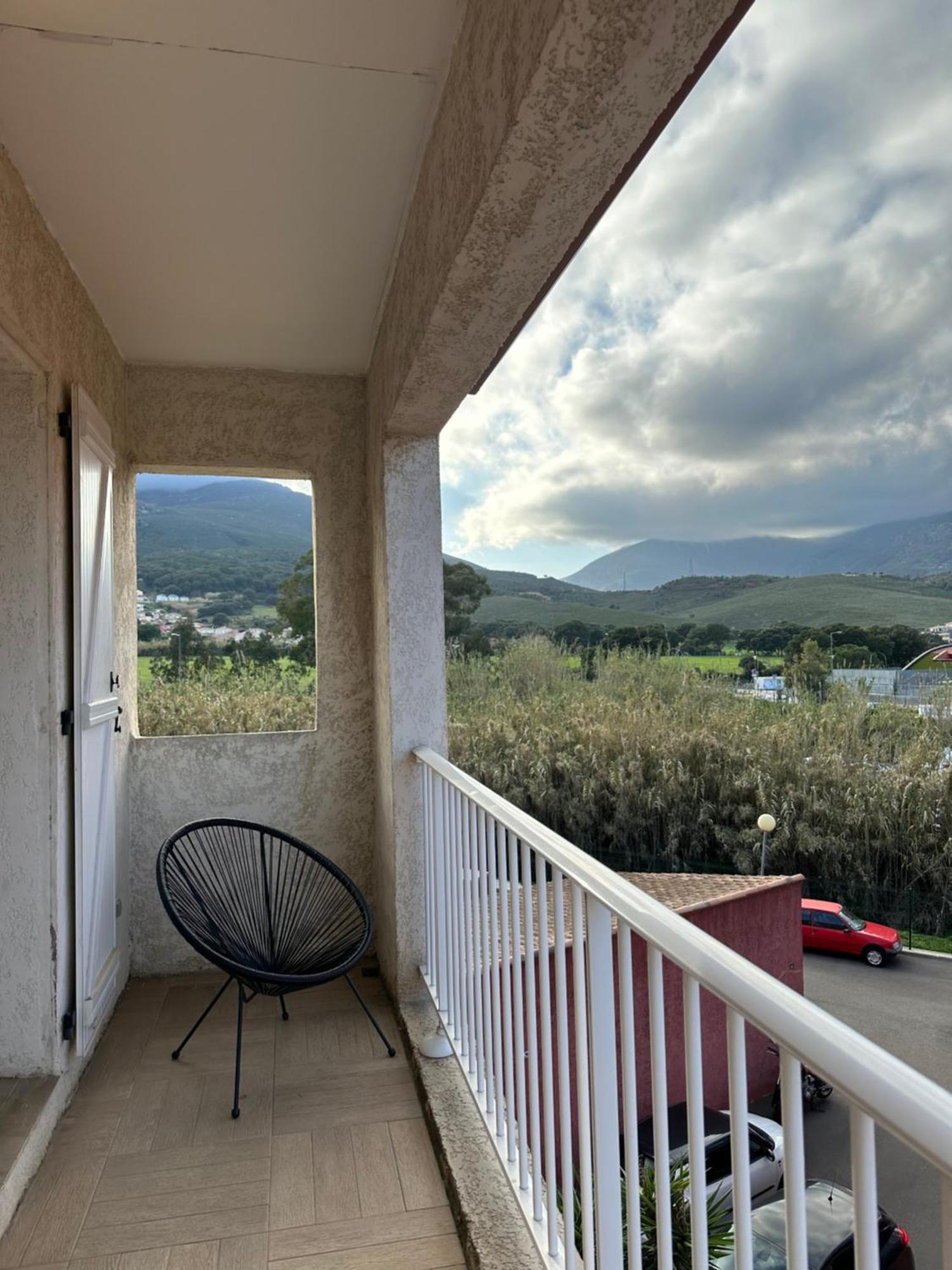 Appartement T2 - Vue Montagne Biguglia  Eksteriør billede